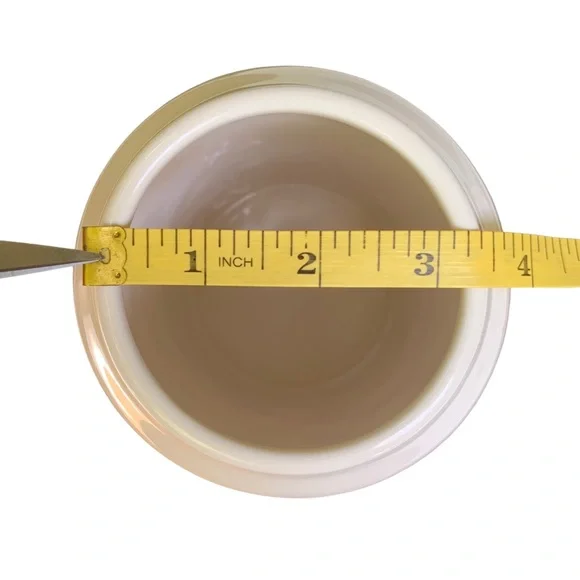 Rae Dunn WOOF Canister Dog Treat Jar White Black Letters Dimples NWT 2017 OG - Picture 13 of 14